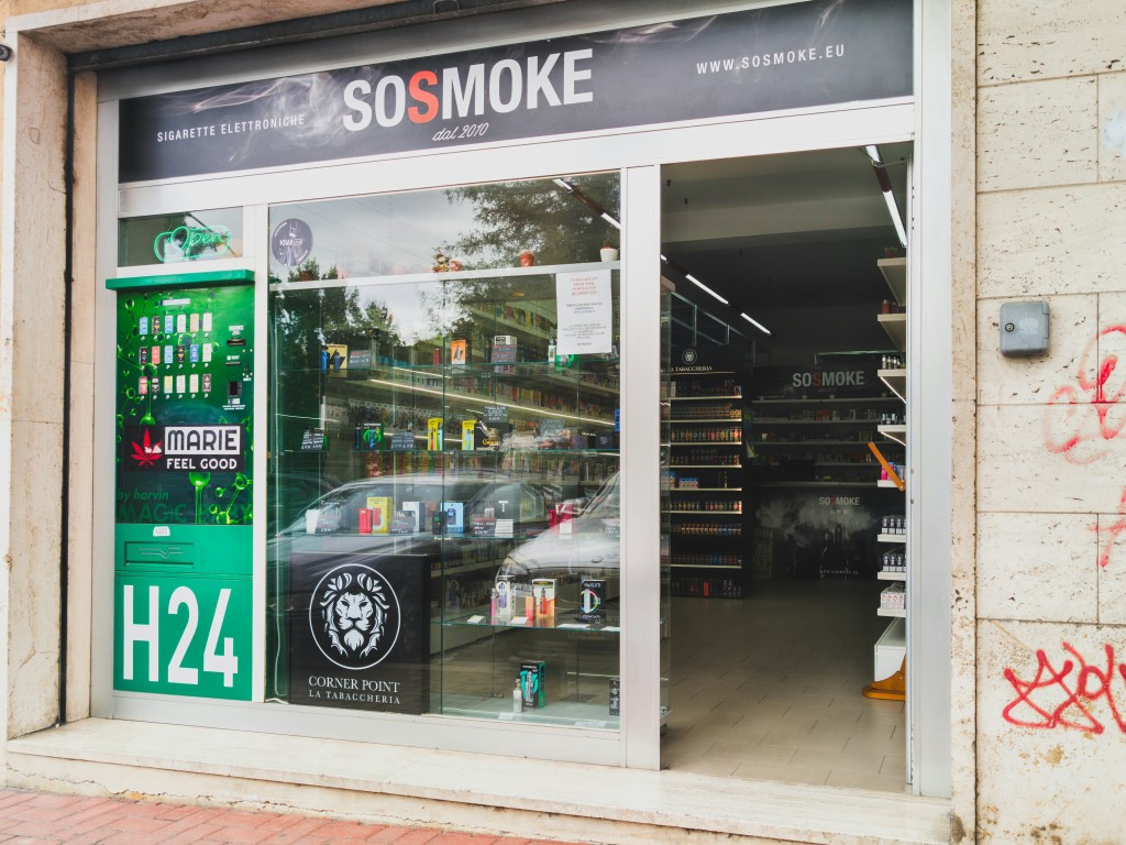 Vetrina SOSmoke